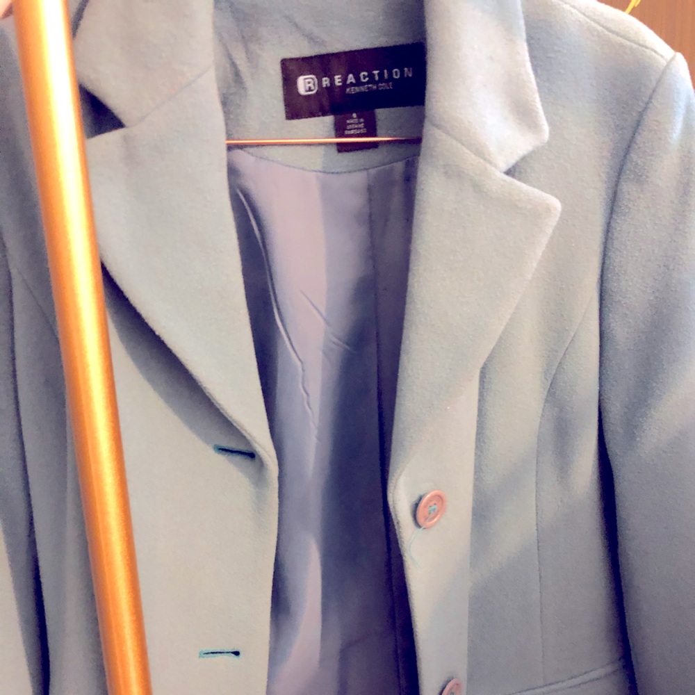 Kenneth Cole Reaction Sky Blue Coat